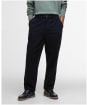Men's Barbour Wool Blend Relaxed Trouser - Navy