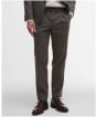 Men's Barbour Kensington Check Trouser - Brown