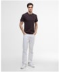 Men's Barbour International Small Logo Tee - Java Red