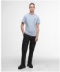 Men's Barbour International Small Logo Tee - Ultimate Grey