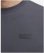 Men's Barbour International Small Logo Tee - Asphalt