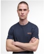 Men's Barbour International Small Logo Tee - Dark Navy