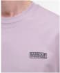 Men's Barbour International Small Logo Tee - Elderberry
