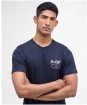 Men's Barbour Script Graphic T-Shirt - Navy