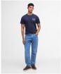 Men's Barbour Script Graphic T-Shirt - Navy