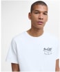 Men's Barbour Script Graphic T-Shirt - Whisper White