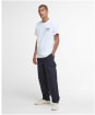 Men's Barbour Script Graphic T-Shirt - Whisper White