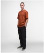 Men's Barbour International Motored T-Shirt - Dark Ginger