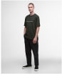 Men's Barbour International Motored T-Shirt - Sage
