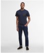 Men's Barbour Arnside Tartan Pocket T-Shirt - Navy