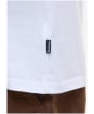 Men's Barbour Arnside Tartan Pocket T-Shirt - White