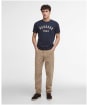 Men's Barbour Hollins Applique T-Shirt - Navy