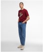 Men's Barbour International Irwin Graphic T-Shirt - Wine
