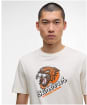 Men's Barbour International Irwin Graphic T-Shirt - Whisper White