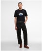 Men's Barbour International Cruise Graphic T-Shirt - Black