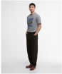 Men's Barbour International Weekender Graphic T-Shirt - Anthracite Marl