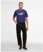 Men's Barbour International Pillion Graphic T-Shirt - Royal Blue