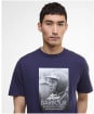 Men's Barbour International Port T-Shirt - Royal Blue