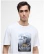 Men's Barbour International Port T-Shirt - Whisper White