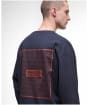 Men's Barbour International Lever Long Sleeve T-Shirt - Dark Navy