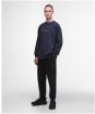 Men's Barbour International Lever Long Sleeve T-Shirt - Dark Navy
