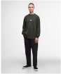 Men's Barbour International Lever Long Sleeve T-Shirt - Sage