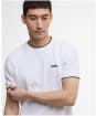 Men's Barbour International Seb Textured T-Shirt - Optic White