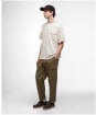 Men's Barbour Leazes T-Shirt - Ecru