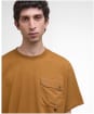 Men's Barbour Leazes T-Shirt - Bronze