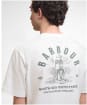 Men's Barbour Glencorse Relaxed Graphic T-Shirt - Whisper White