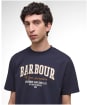 Men's Barbour Fort Relaxed Graphic T-Shirt - Dark Navy