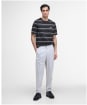 Men's Barbour International Bruce Striped T-Shirt - Black