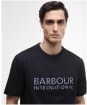 Men's Barbour International Bertie Logo T-Shirt - Black