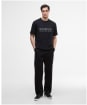 Men's Barbour International Bertie Logo T-Shirt - Black