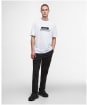 Men's Barbour International Optic T-Shirt - White