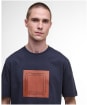 Men's Barbour International Loop Graphic T-Shirt - Dark Navy