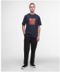 Men's Barbour International Loop Graphic T-Shirt - Dark Navy
