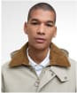 Men's Barbour Winter Ashby Waterproof Jacket - Washed Stone