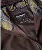 Men's Barbour Hooded Domus Waterproof Jacket - Black Oak