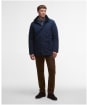 Men's Barbour Winter Spoonbill Waterproof Jacket - Navy