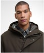 Men's Barbour Winter Beaufort Waterproof Parka - Black Oak