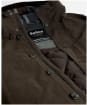 Men's Barbour Winter Beaufort Waterproof Parka - Black Oak