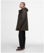 Men's Barbour Winter Beaufort Waterproof Parka - Black Oak