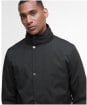 Men's Barbour Winter Powell Waterproof Jacket - Black