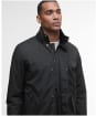 Men's Barbour Winter Powell Waterproof Jacket - Black