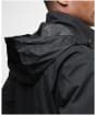 Men's Barbour Winter Powell Waterproof Jacket - Black