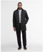 Men's Barbour Winter Powell Waterproof Jacket - Black
