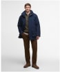 Men's Barbour Farlam Waterproof Jacket - Navy