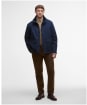 Men's Barbour Sander Waterproof Jacket - Navy