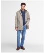 Men's Barbour Chelsea Waterproof Jacket - Washed Stone